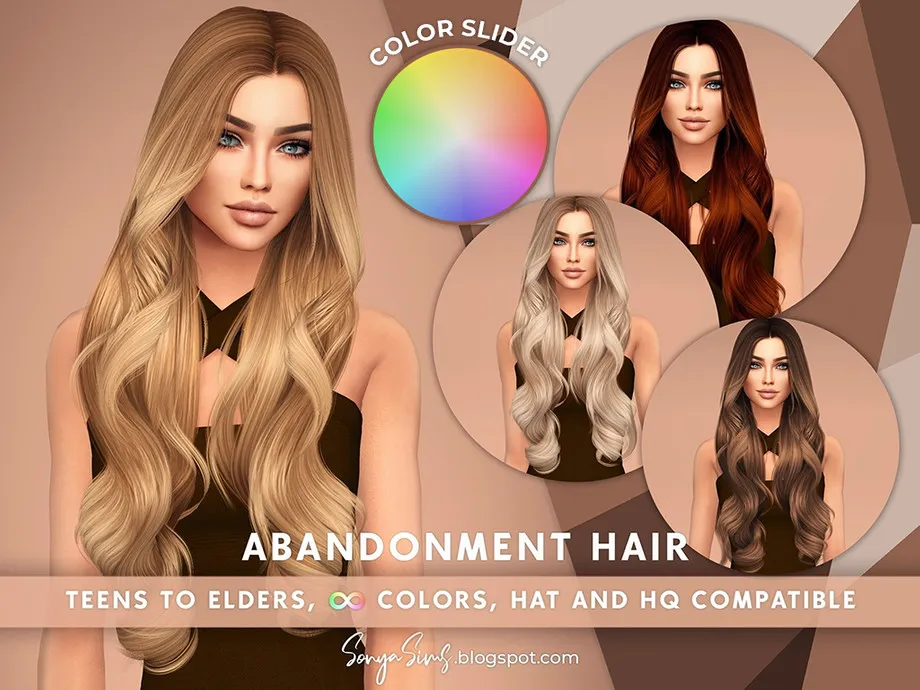 [PATREON] Abandonment Hair - COLOR SLIDER RETEXTURE