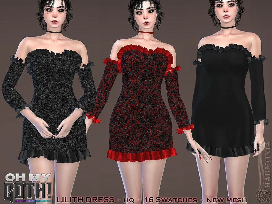 OH MY GOTH Lilith Dress