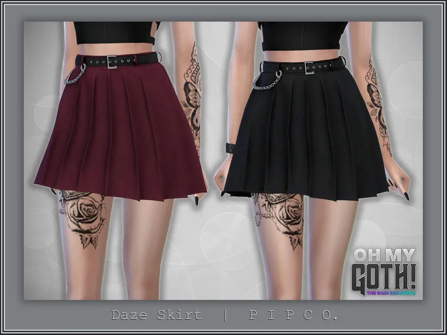 Oh My Goth - Daze Skirt.