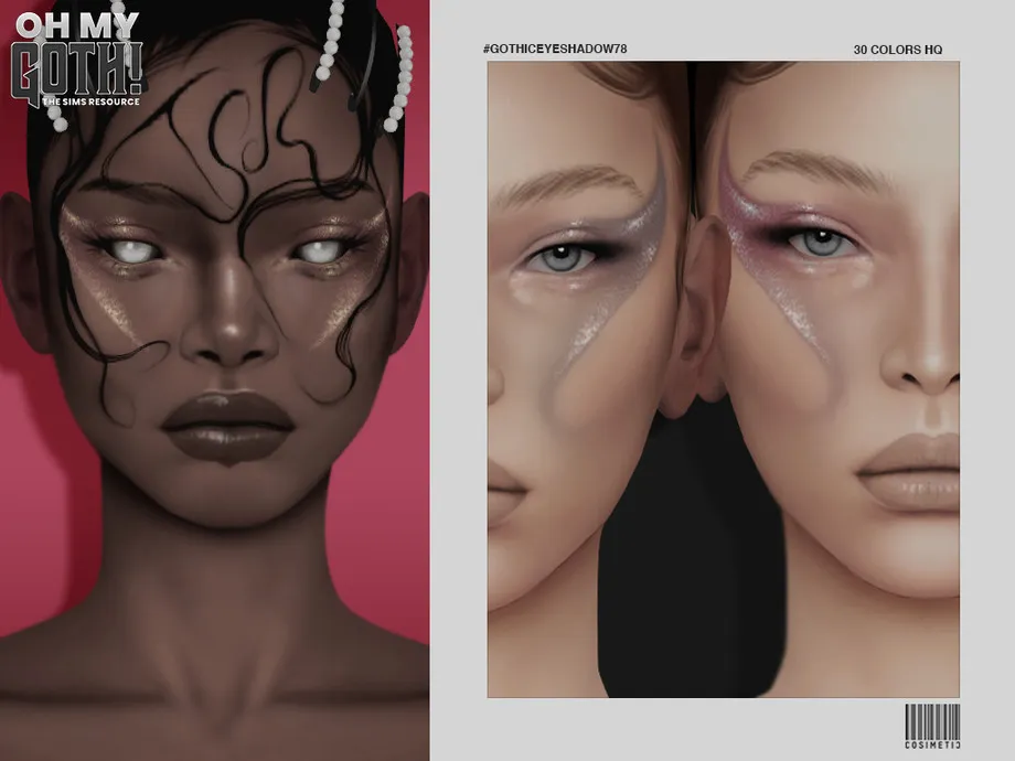 Oh My Goth | Gothic Eyeshadow | N78