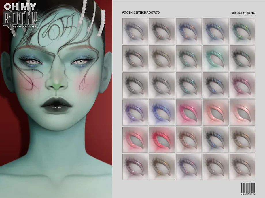 Oh My Goth | Gothic Eyeshadow | N79