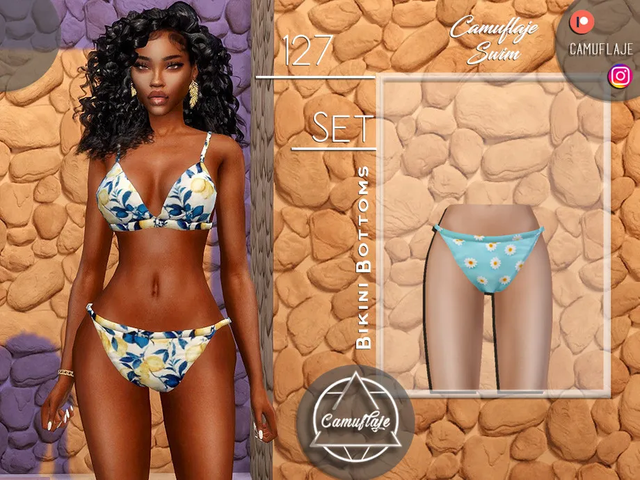 SET 127 - Bikini Bottoms