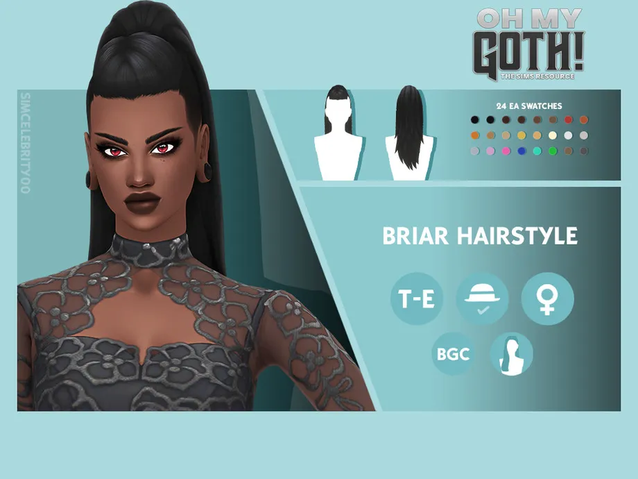 Oh My Goth - Briar Hairstyle