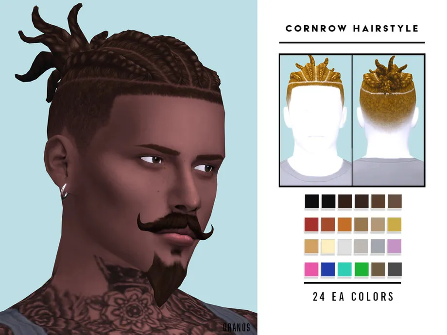 Cornrow Hairstyle [Male]