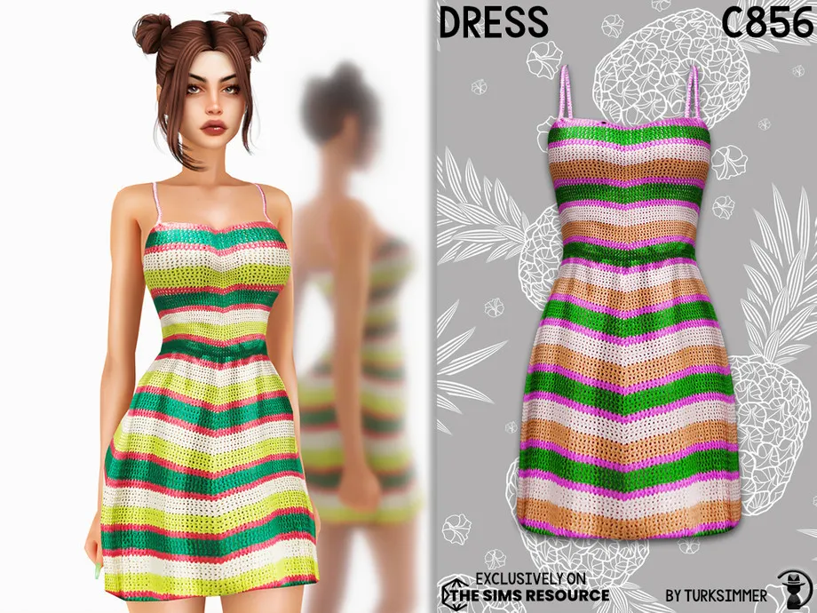 Dress C856