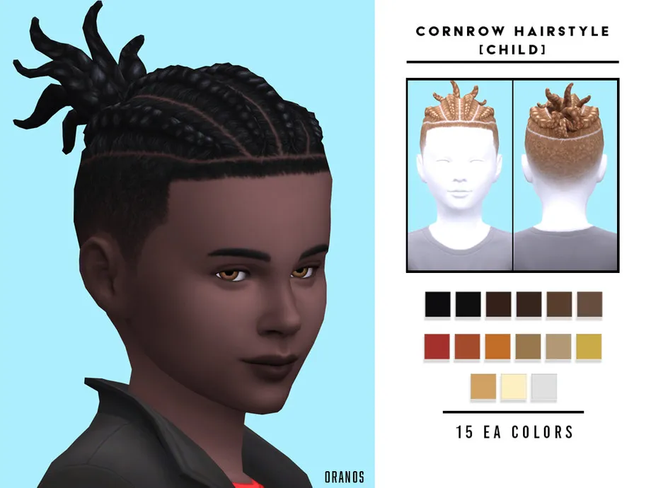 Cornrow Hairstyle [Child]