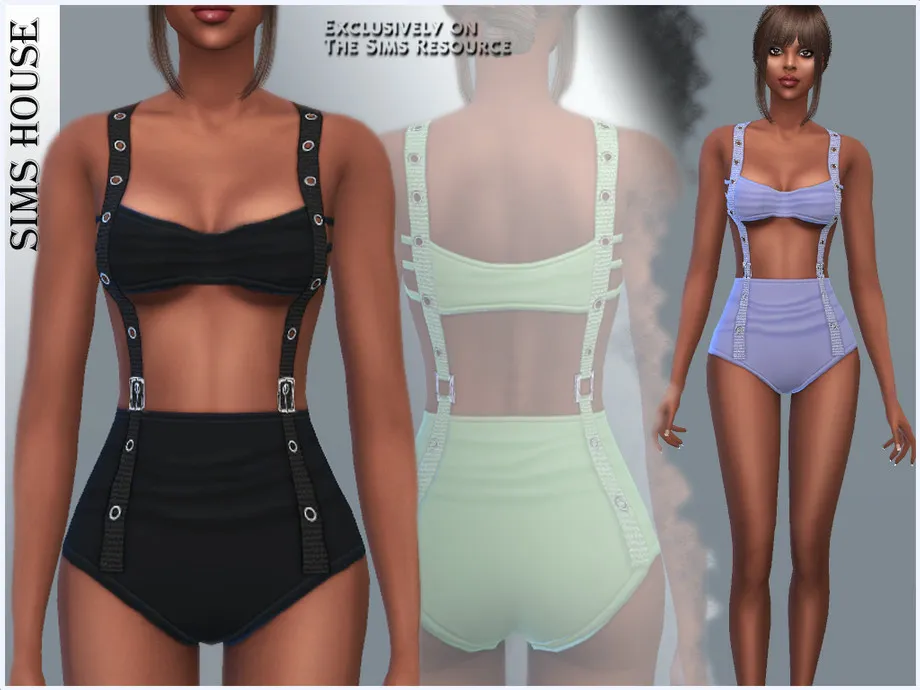 WOMEN'S SWIMSUIT WITH STRAP