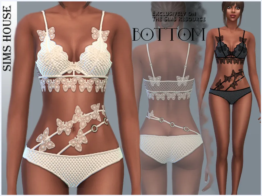 BUTTERFLY LACE PANTS