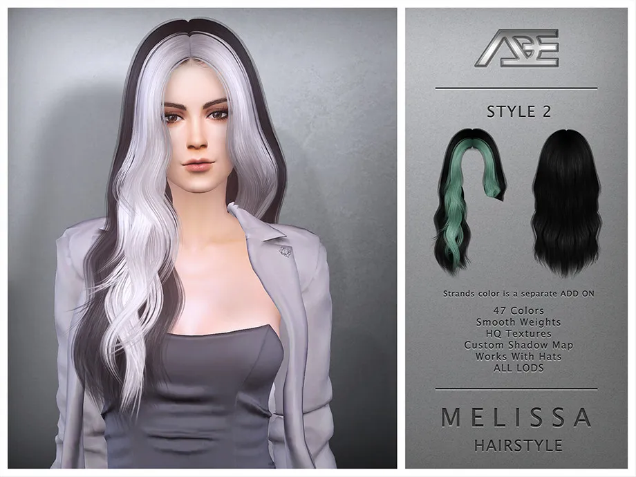 Melissa Style 2 (Hairstyle)