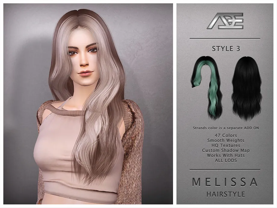 Melissa Style 3 (Hairstyle)