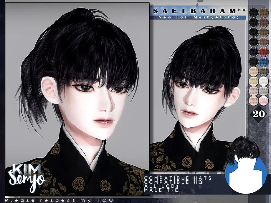 TS4 Male Hairstyle_Saetbaram