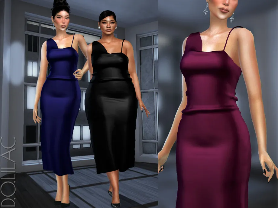 Slip Satin Dress DO520