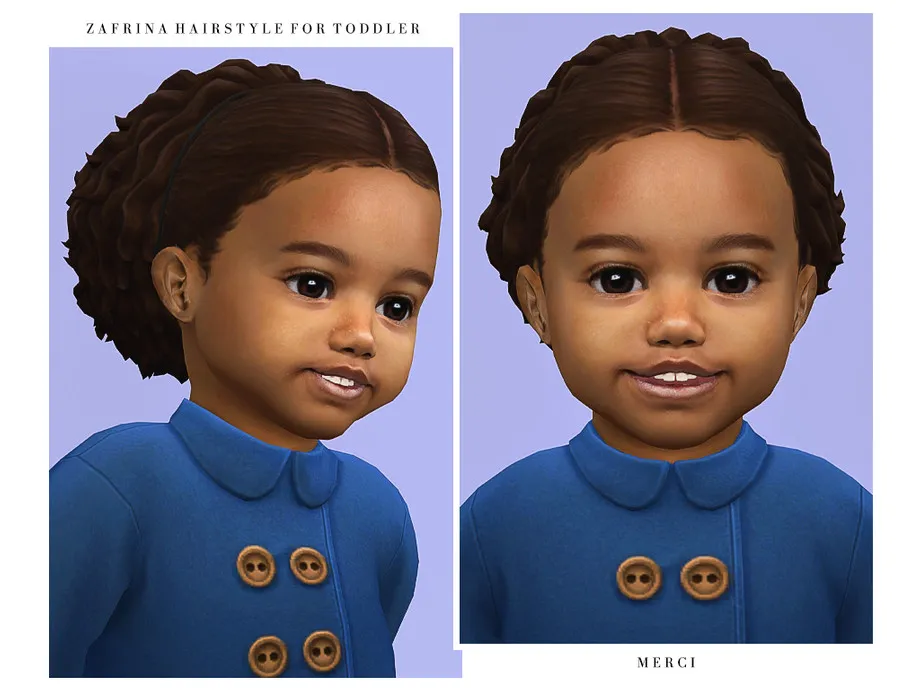 Zafrina Hairstyle for Toddler