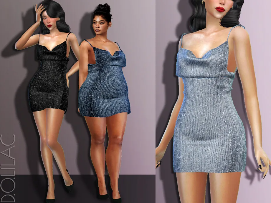 Sequin Mini Dress DO528