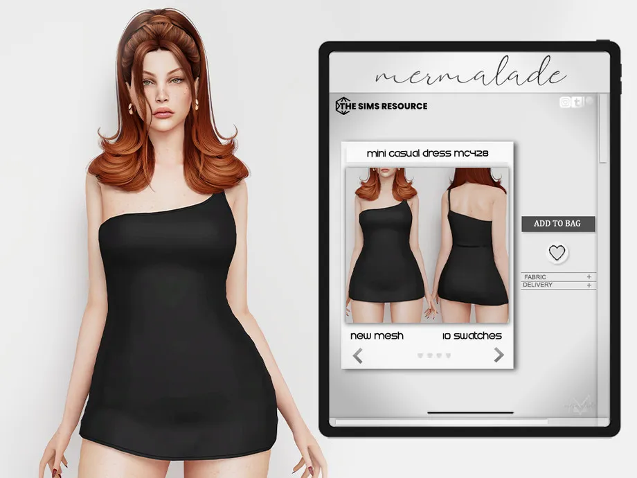 Mini Casual Dress MC428