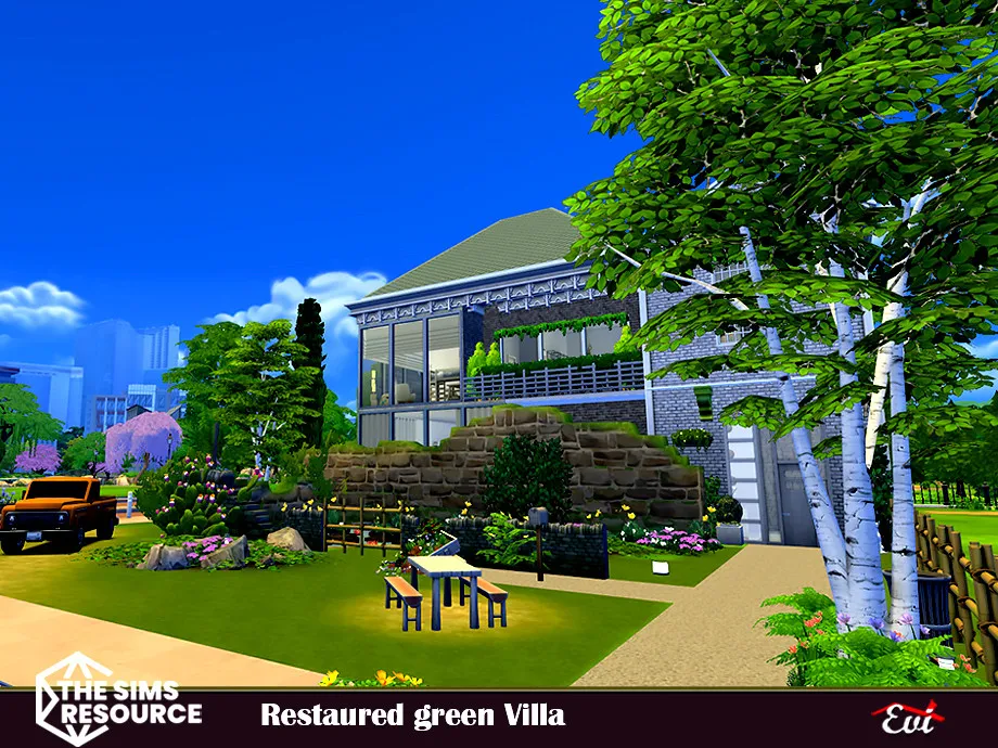 Restaured Green Villa_No CC