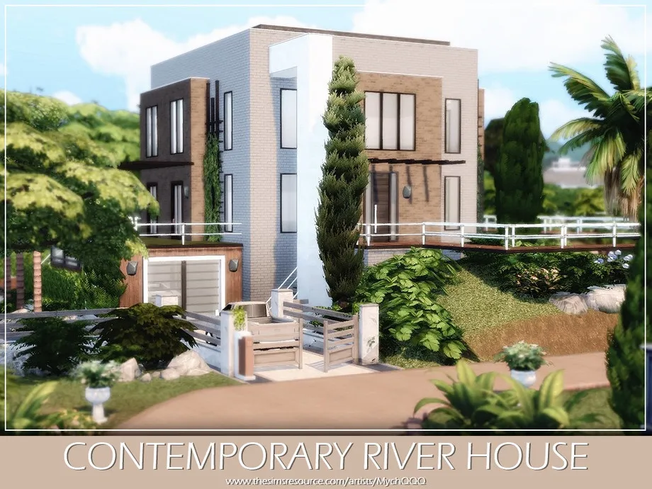 Contemporary River House (unfurnished)