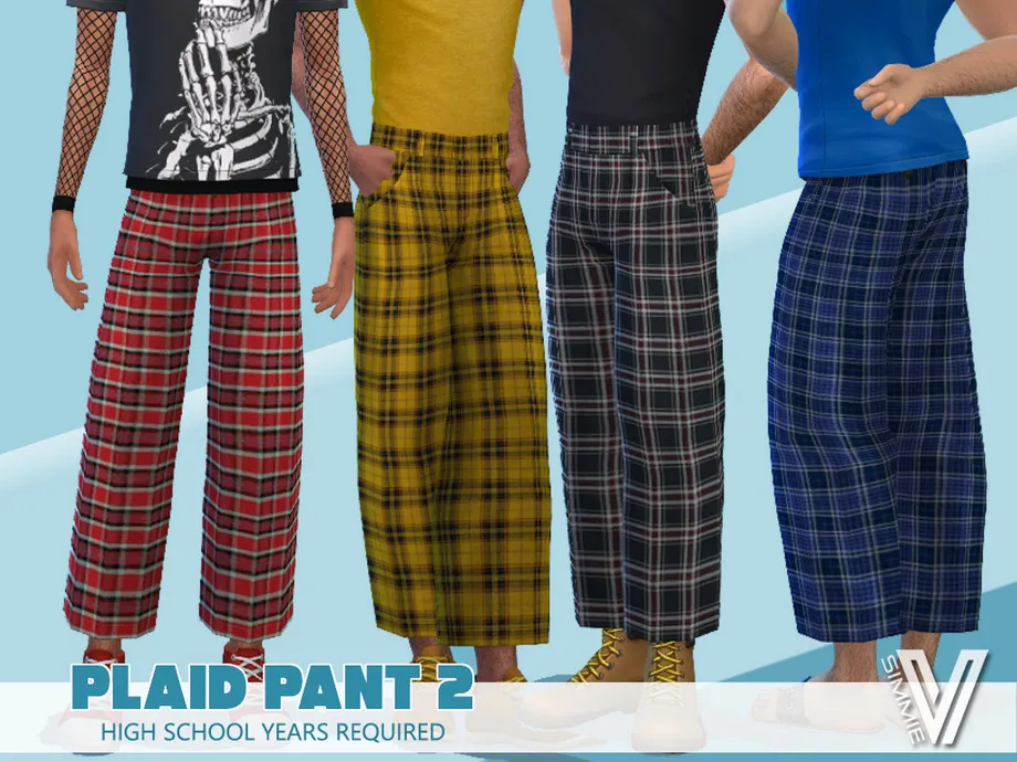 Plaid Pants 2 HSY Redux