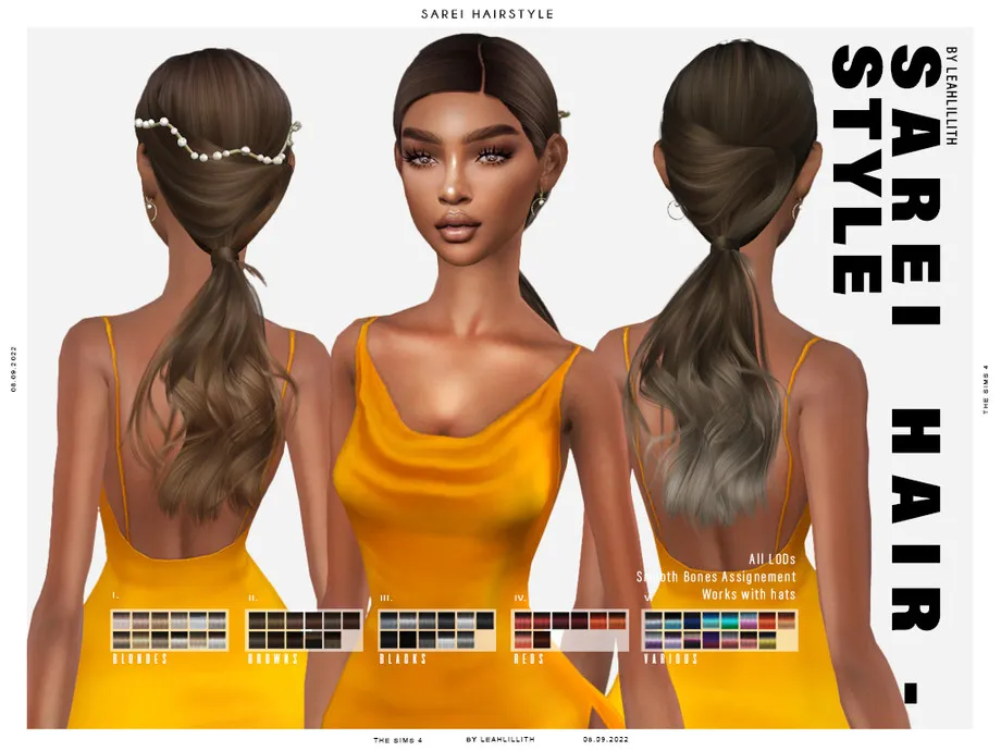 Sarei Hairstyle (PATREON EARLY ACCESS)
