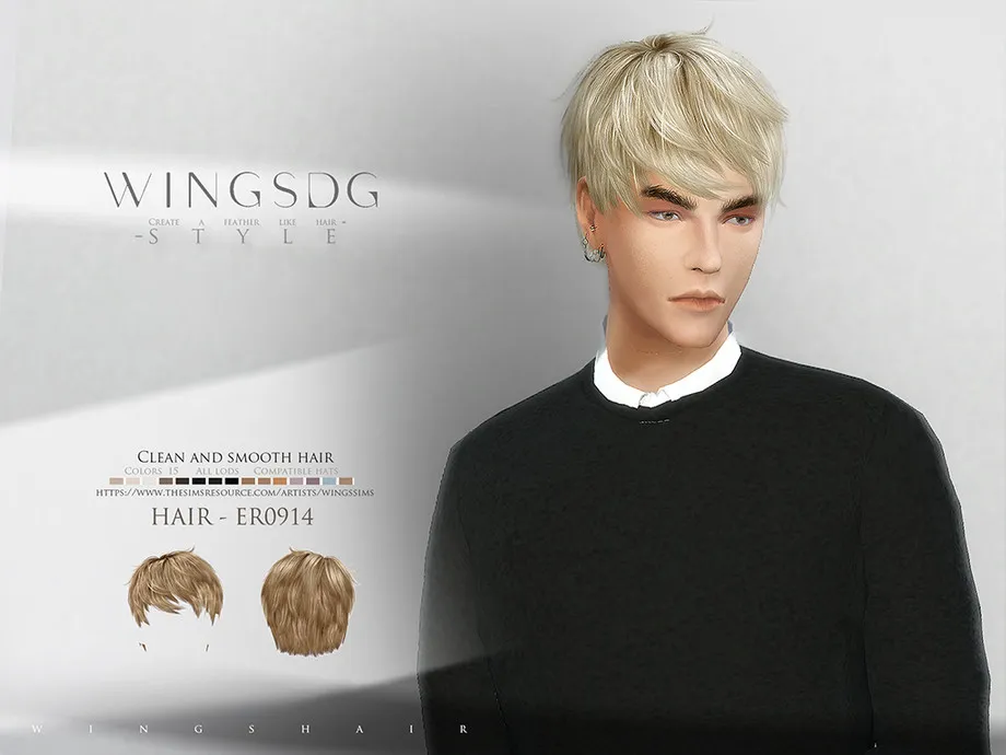 Clean and smooth hair ER0914