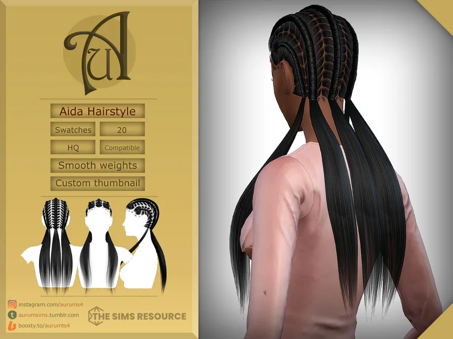 Aida - Hairstyle