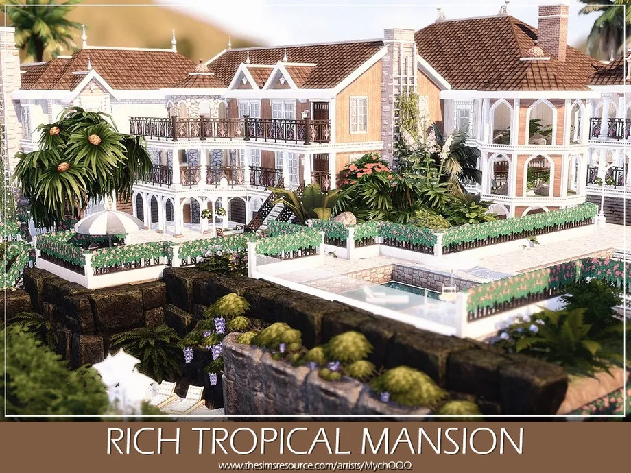 Rich Tropical Mansion (unfurnished)