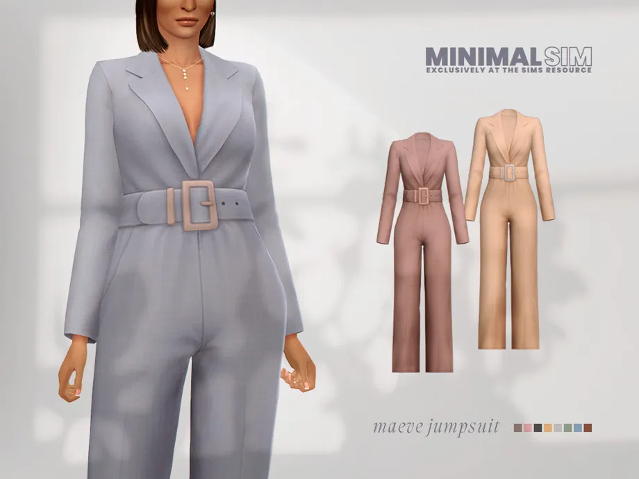 MinimalSim - Maeve Jumpsuit