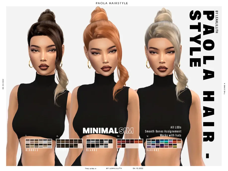 MinimalSIM Paola Hairstyle