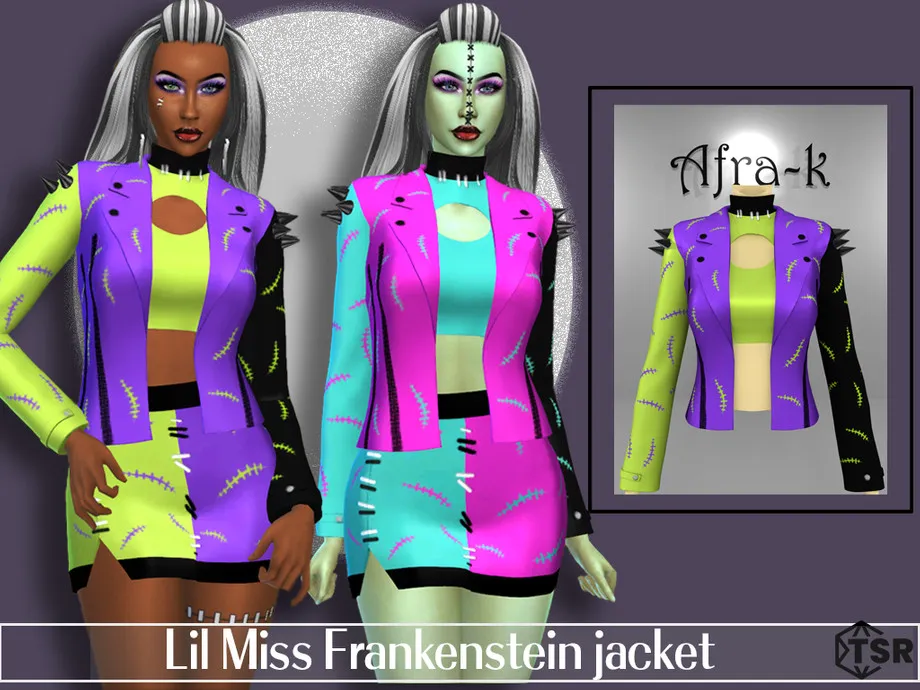 Lil Miss Frankenstein jacket