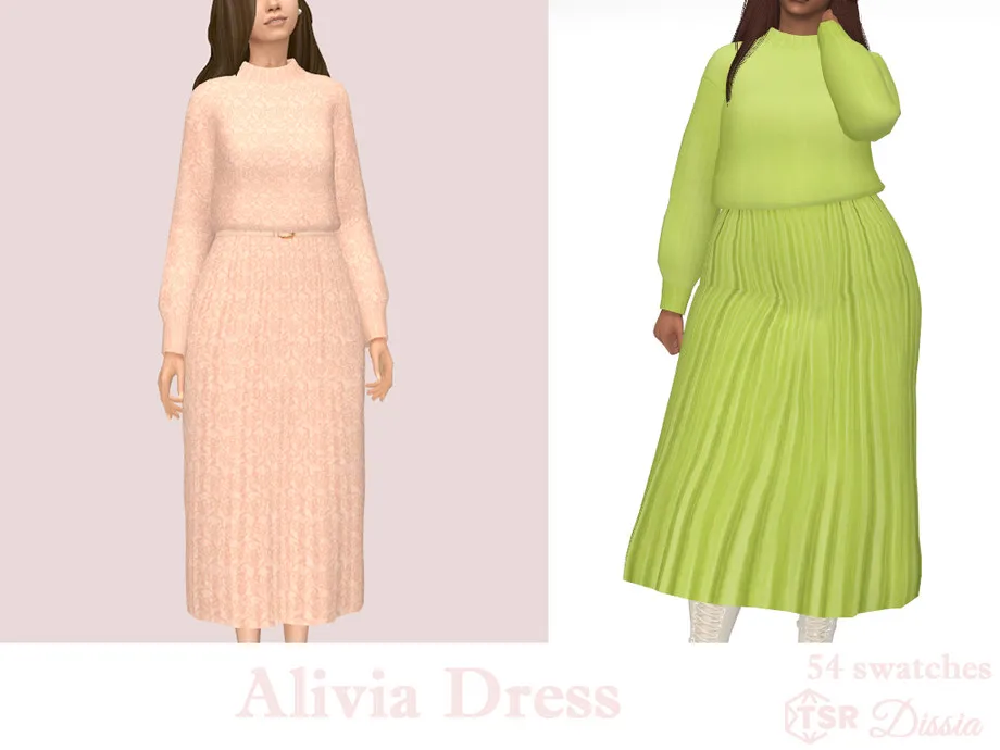 Alivia Midi Dress
