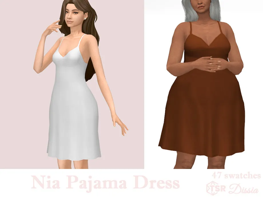 Nia Pajama Dress