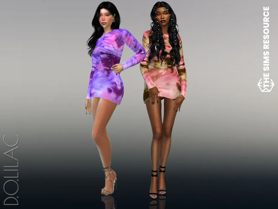 Ombre Mini Dress DO603