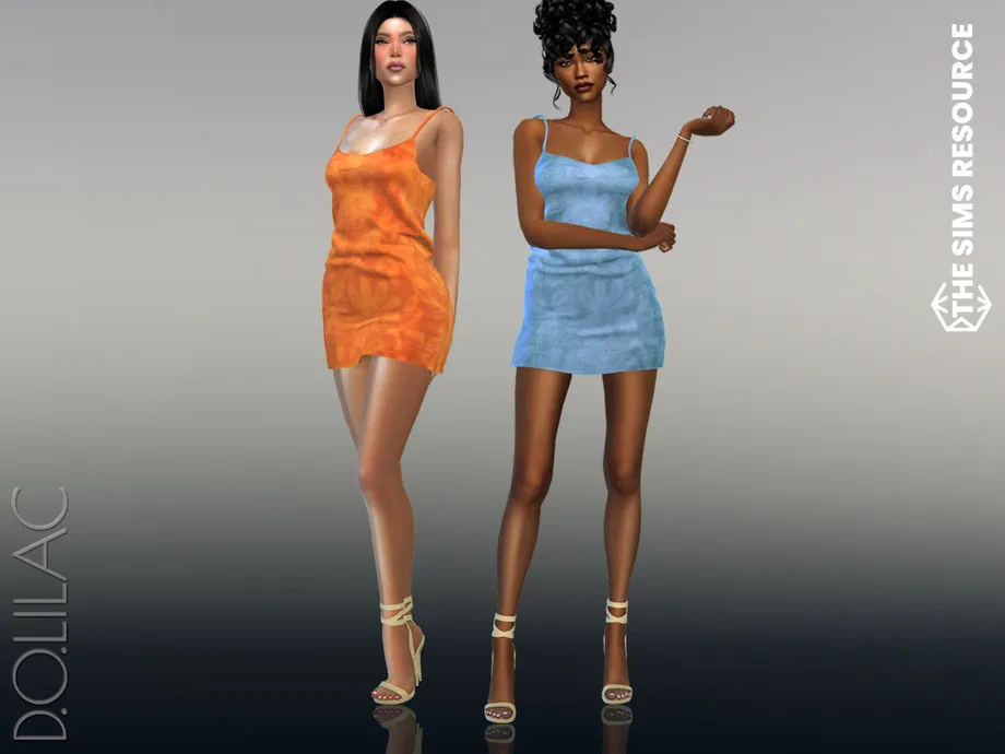 Floral Print Mini Dress DO608