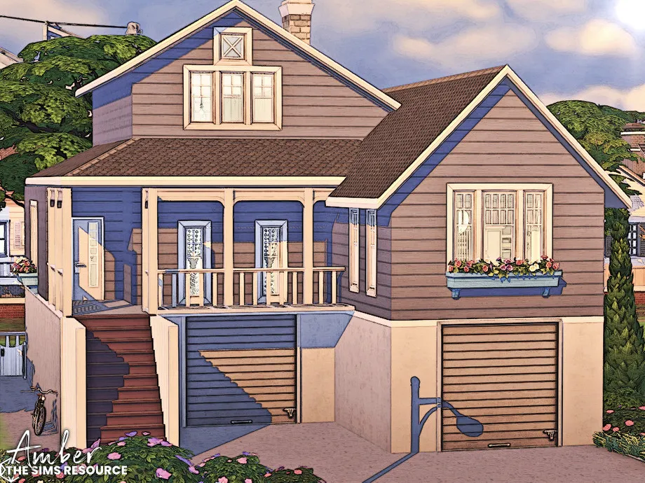Retro House Amber 1960 | TS4 Gallery