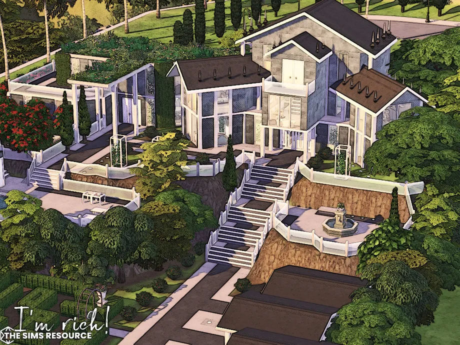 I'm Rich! House | TS4 Gallery