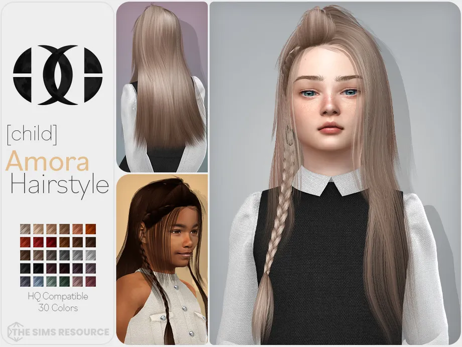 Amora Hairstyle [Child]