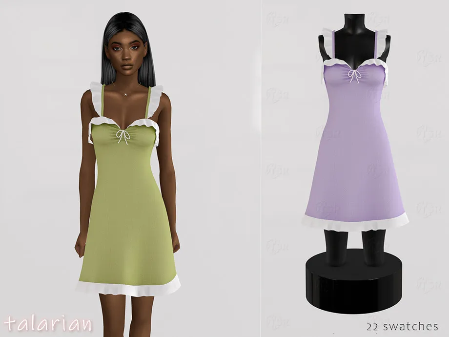 Everleigh Ruffled Mini Dress