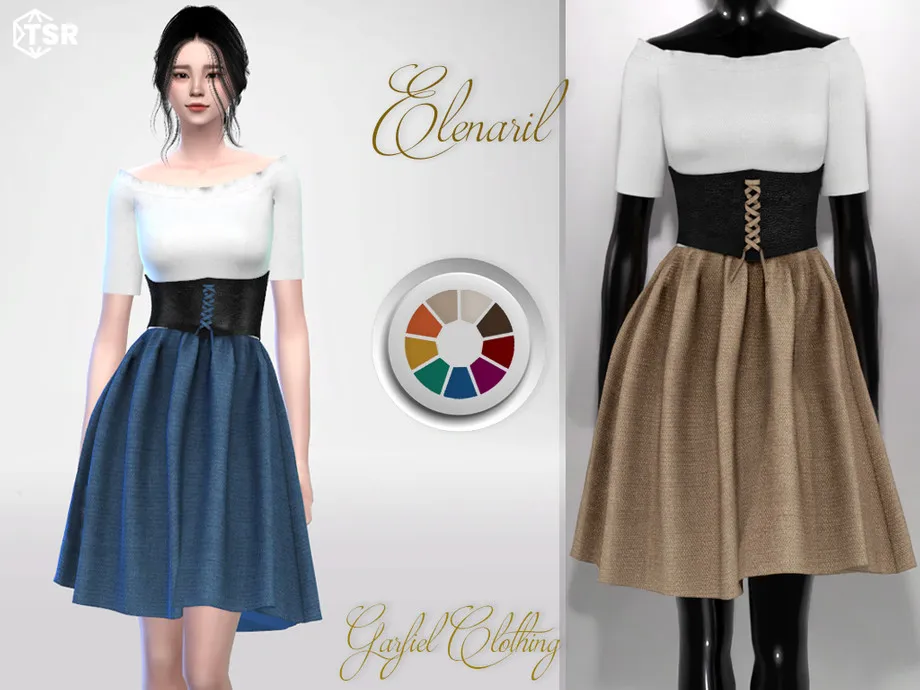 Elenaril - Corset dress
