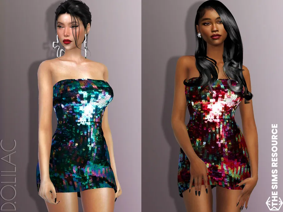 Sequin Bodycon Dress DO647