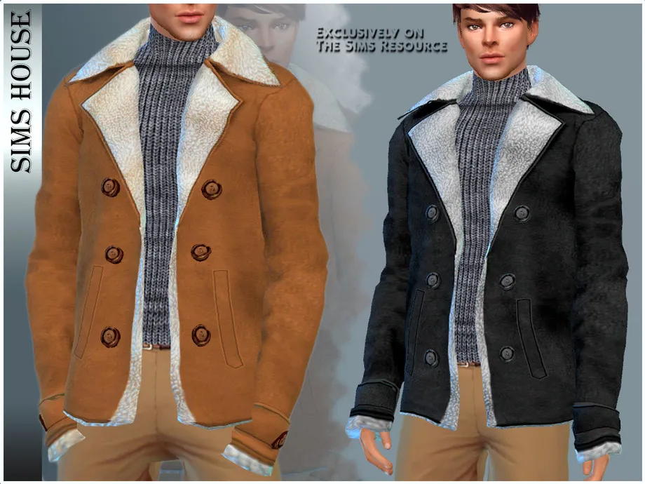 MEN'S SHEEPSKIN COAT