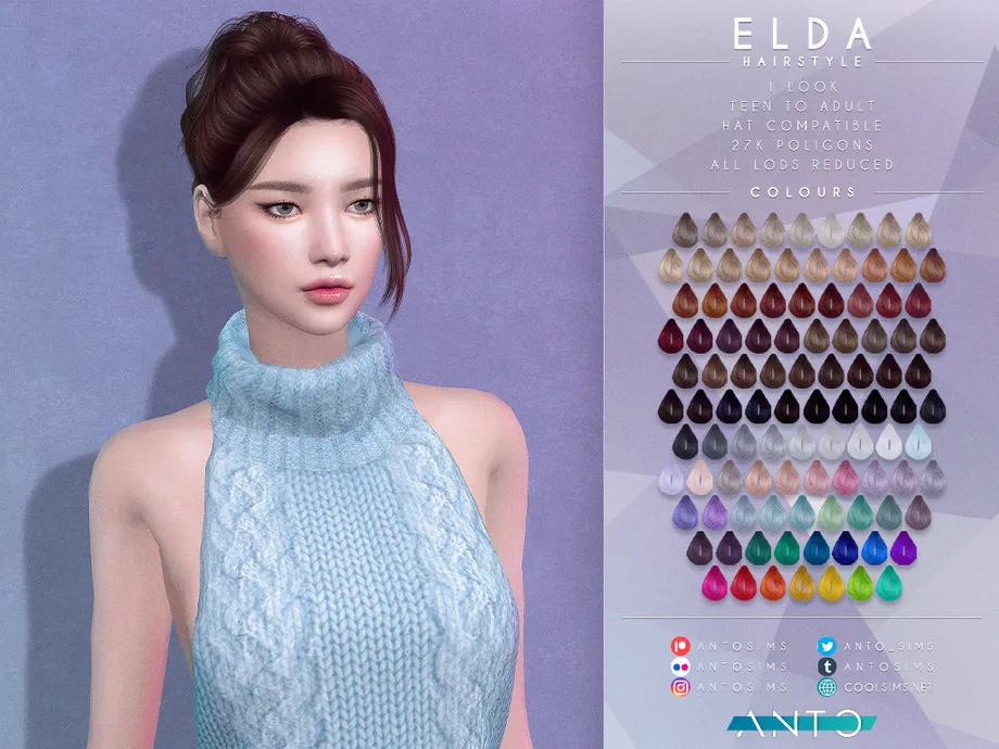 Elda - Hairstyle