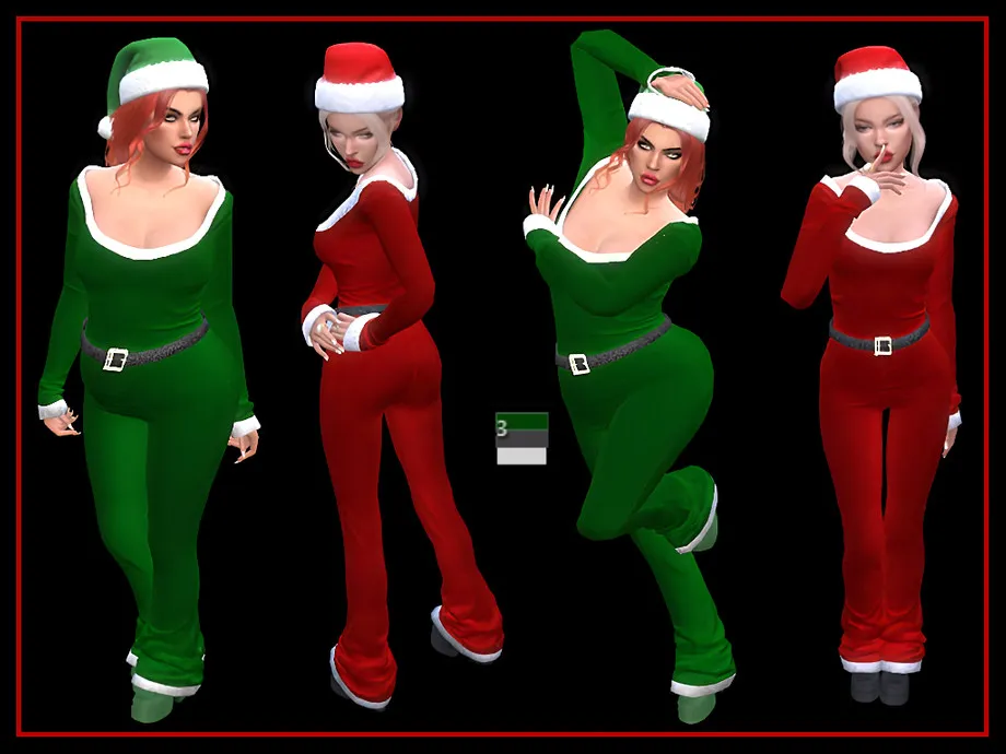 Christmas Velvet jumpsuit