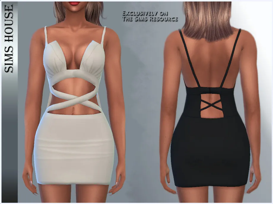 SHORT DRESS WITH SPLIT