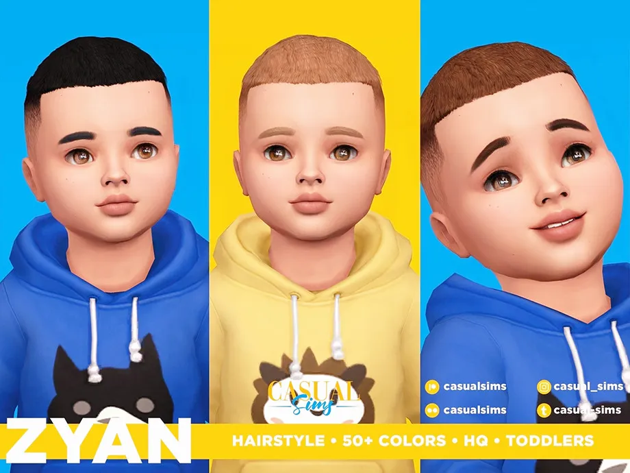 Zyan Hairstyle for Toddlers