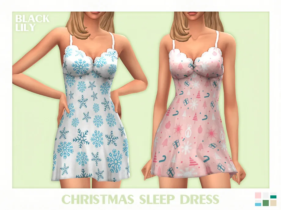 Christmas Sleep Dress