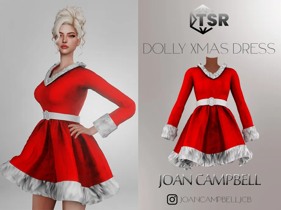 Dolly Christmas Dress