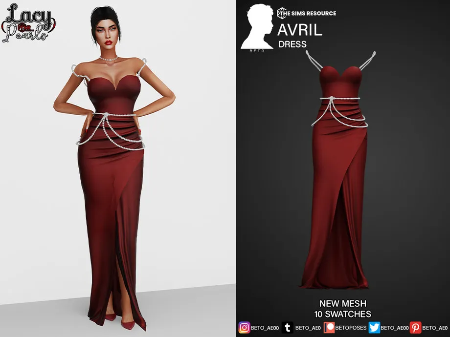 Avril (Dress) LacyPearls