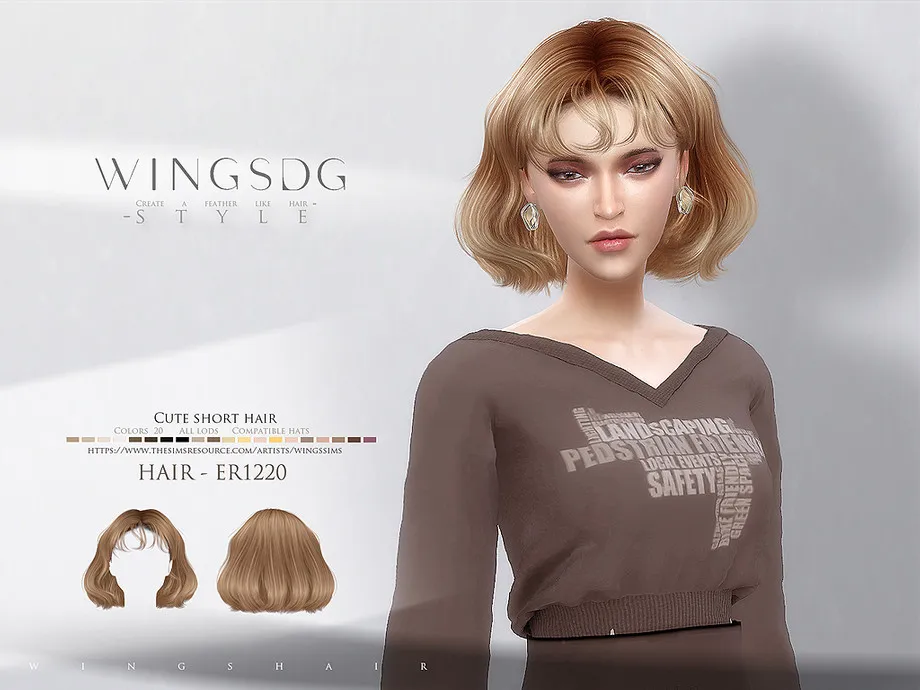 Cute short hair - ER1220