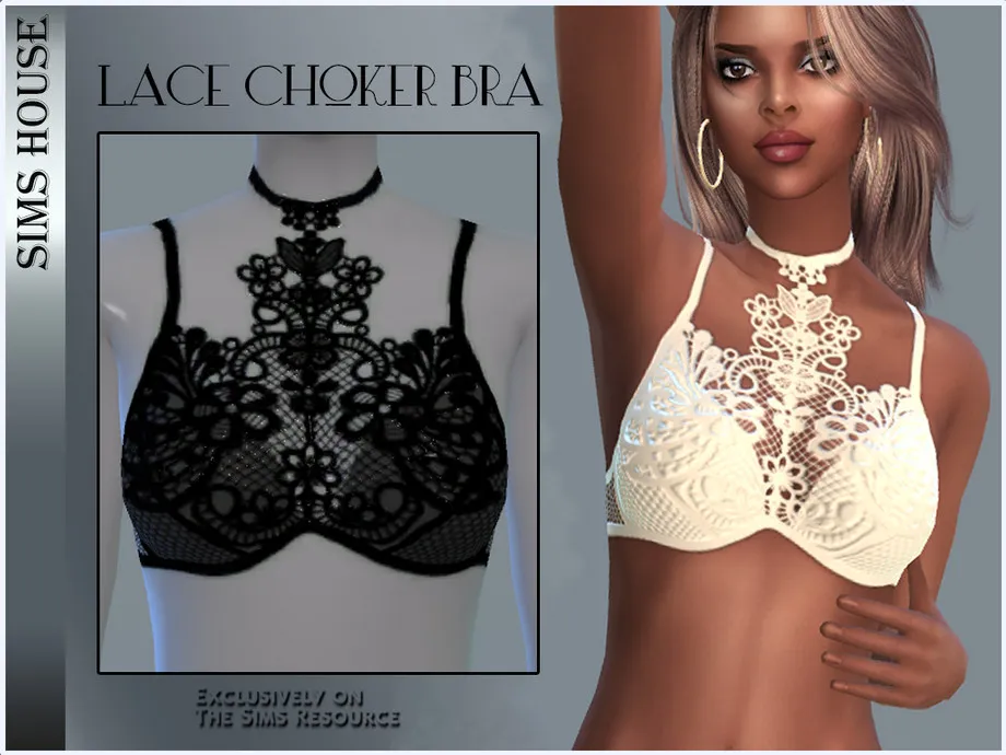 Lace Choker Bra