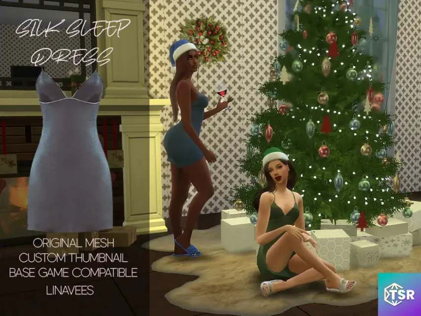 w-920h-690-3483640.jpg MAISIE - SILK SLEEP DRESS - Image 1